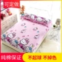 phim hoạt hình bông trải giường cotton bộ giường trẻ em các doanh nghiệp giường Simmons trượt mat bụi tay áo bảo vệ có thể không bóng - Trang bị Covers Ga chun Everon