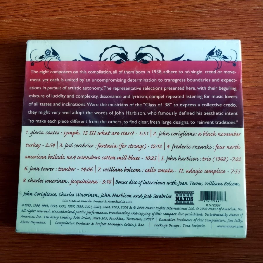 Коатес Корлиано Сереббрир Левский Хабисен Тор Болком Разобранный CD