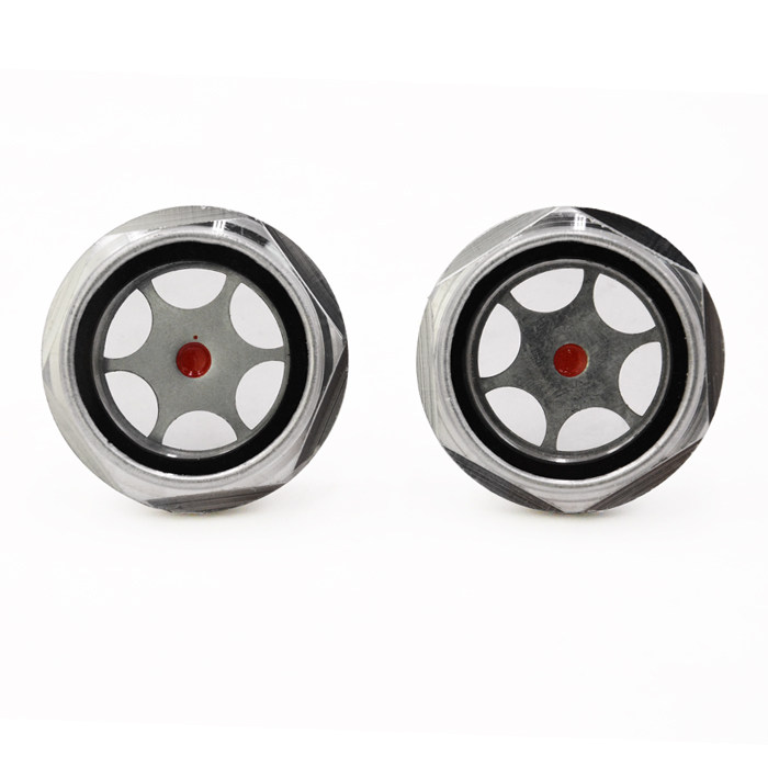 High temperature aluminum alloy screw-in oil standard oil mirror GB1160 2