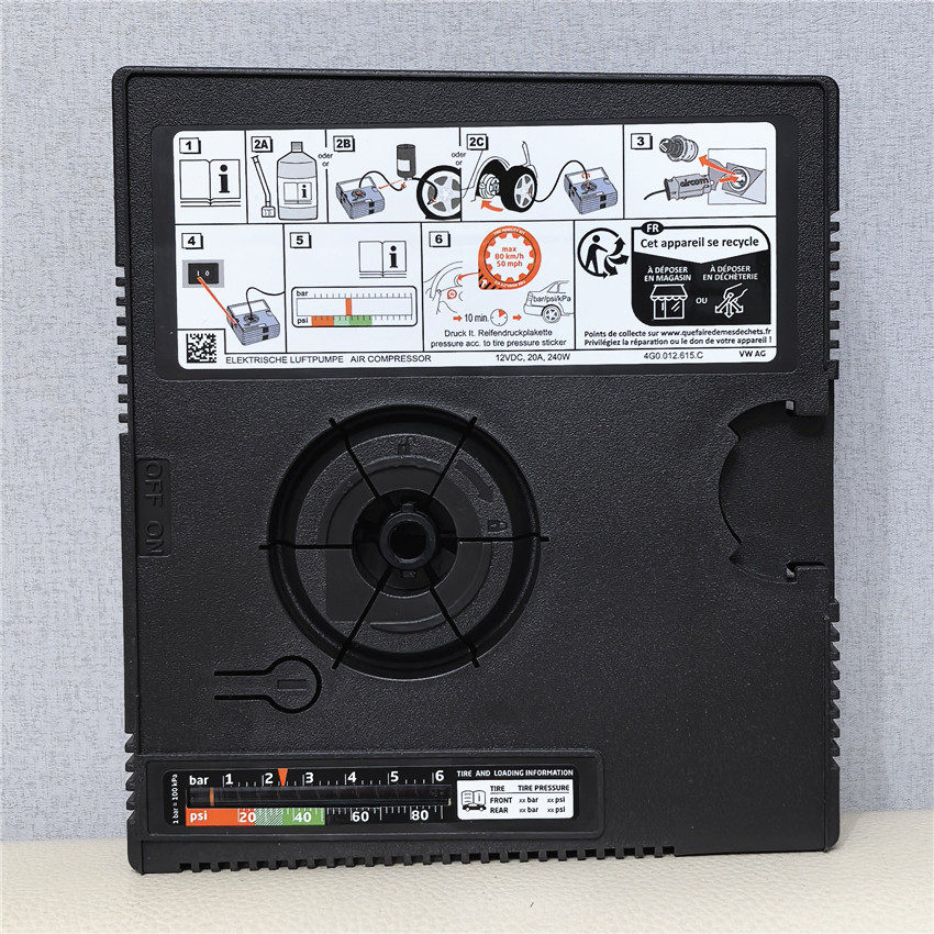 Audi Original Imported Car Charger Air Pump Car Imported Portable Car Universal Air Pump 240W Electric