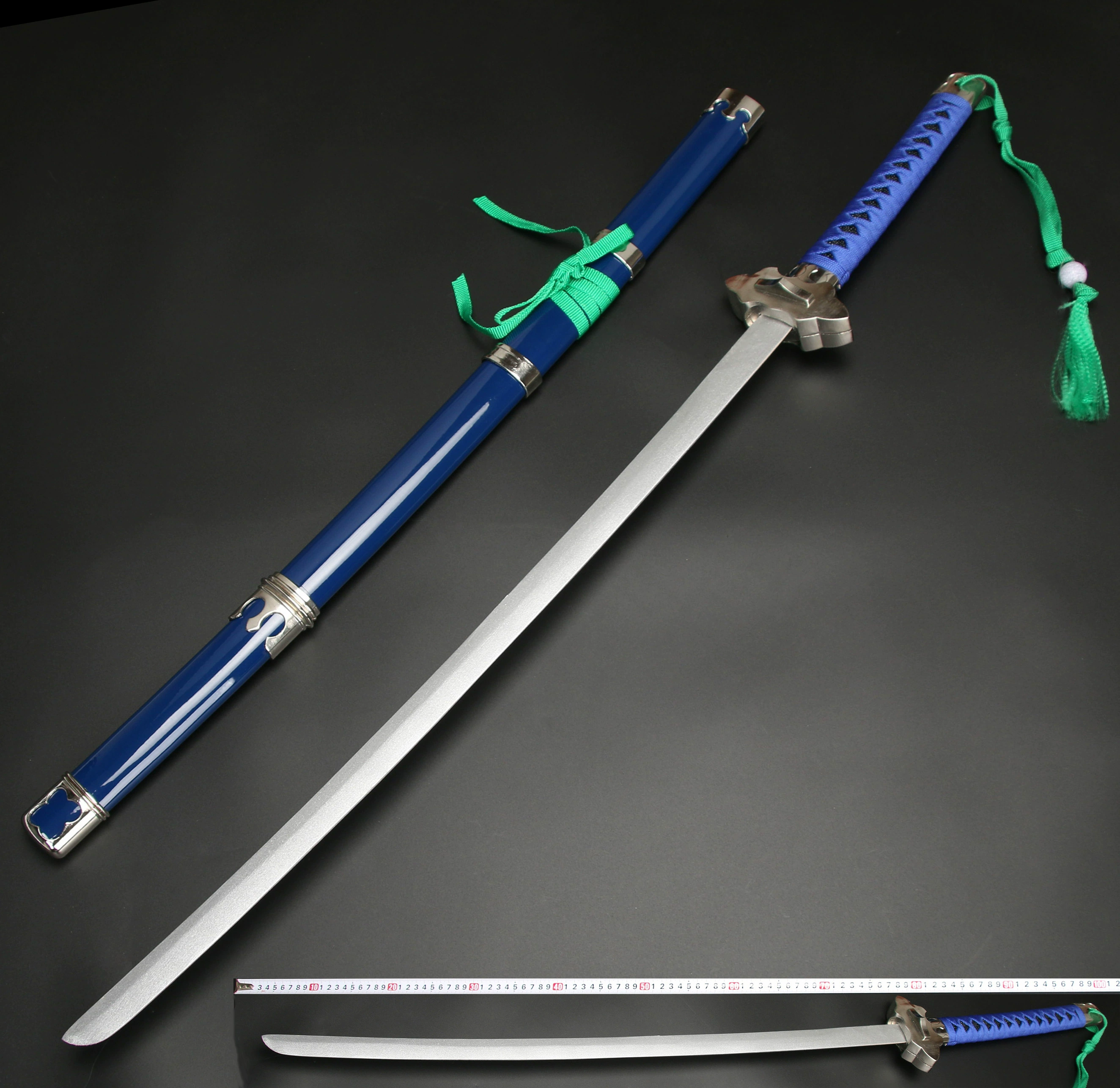 Blue Exorcist Knife Demon Knife Okumura Rin Kuri Garo Vũ khí Cosplay Anime Đạo cụ bằng gỗ Unblade - Cosplay