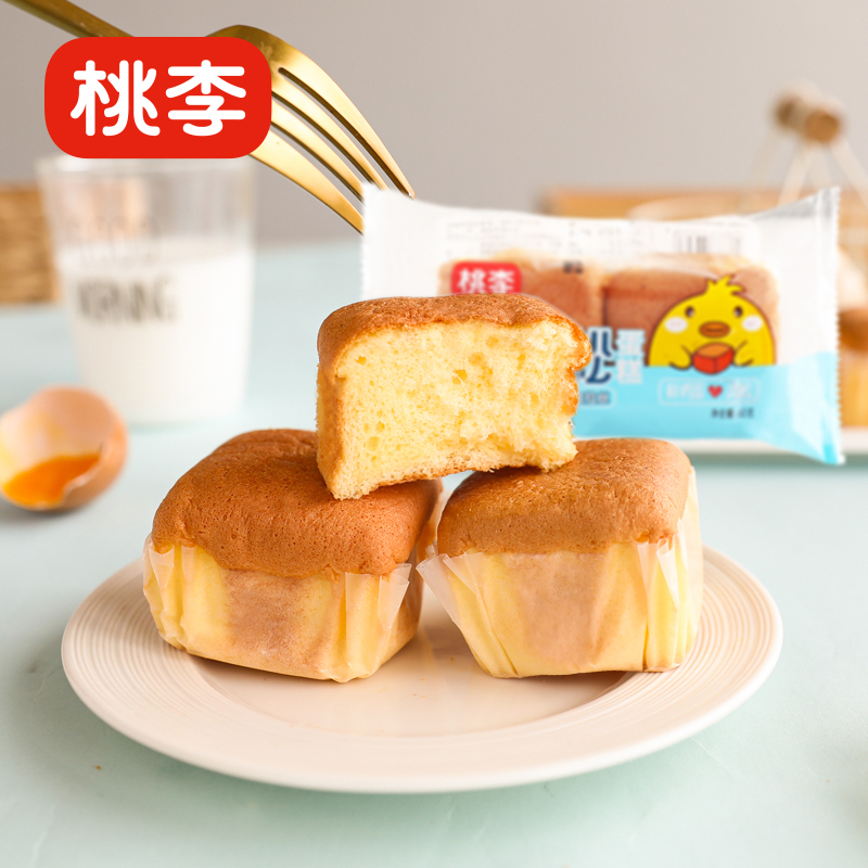 桃李 焙小松 拔丝蛋糕 480g 天猫优惠券折后￥19.9包邮（￥29.9-10）