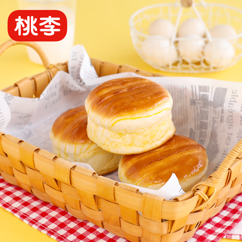 【李佳琦直播间】桃李酵母面包早餐零食牛奶巧克力红豆香蕉味糕点