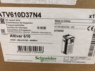 Schneider frequency inverter ATV610D37N4 to sell only brand new original spot special price sales 