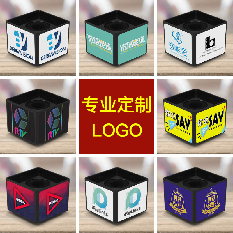 Media Street interview with acrylic cover microphone cards Labelling Mike Tables Logo Logo Logo Logo Box Cover