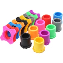 Microphone anti-skid ring silicone protective sleeve general ktv microphone sponge anti-fall anti-spray microphone cover anti-roll four-corner ring