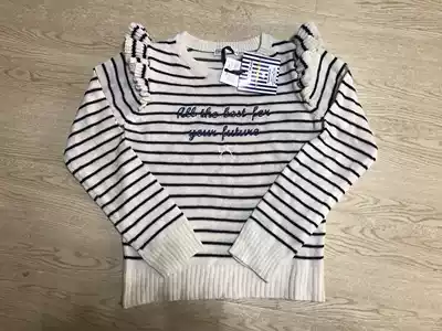 Export Japan children's sweater pullover long-sleeved day single sweater spring and autumn bottoming shirt T25