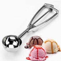 Stainless steel ice cream spoon ball picker ball ice cream spoon watermelon dig ball spoon