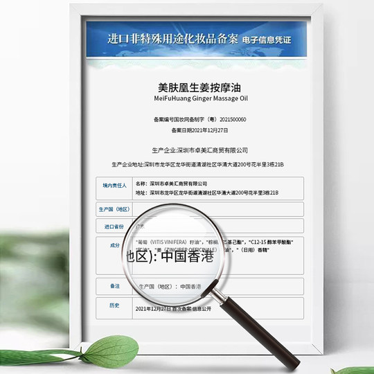 Ginger Essential Oil Massage, Whole Body Meridians, Body Opening, Back Scraping Massage, Pure Old Ginger Oil for Beauty Salons