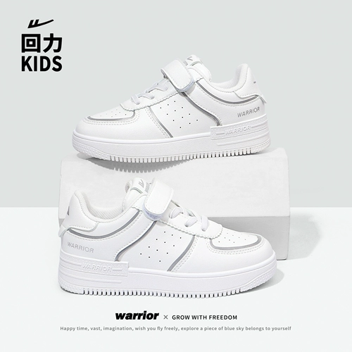 Warrior, детские туфли, демисезонная спортивная обувь, белая обувь для мальчиков, розовые кроссовки, коллекция 2023