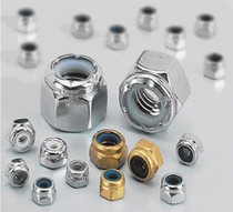 Stainless steel 304 American nylon lock nut inch lock nut anti-off M 5 16 50