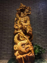 Wood-root carving factory cliff old material carving Sangyong net bottle Guanyin Buddha statue ornaments living room Buddha Hall ornaments direct sales