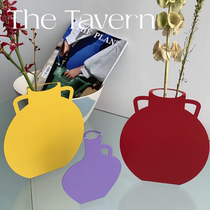  TheTavern Spain Plec large wild multi-color multi-function metal wrought iron flower stand book file decoration