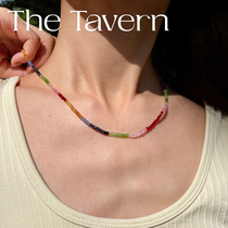 TheTavern Danish ANNI LU handmade beaded Joker colorful rice beads freshwater pearl stack wear necklace 3