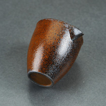 Original coarse pottery retro kiln change uniform Cup road Cup Japanese handmade male Cup Tea Sea ceramic tea divider kung fu tea set