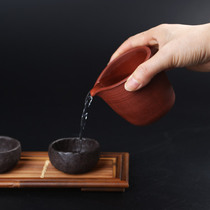 Original Yixing Zisha Gongdo cup full handmade kung fu tea set tea divider small tea sea uniform cup thick male Cup