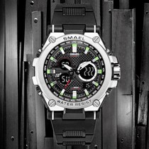 Watch Male special forces luminous multi-function waterproof watch Dual display military fan watch Sports outdoor large dial mens watch