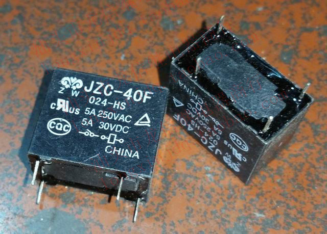 Jzc 40f реле
