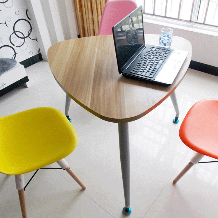 Simple Negotiation Table and Chair Combination Conference Table Reception Table Training Table Square Table Triangle Table Office Leisure Small Round Table