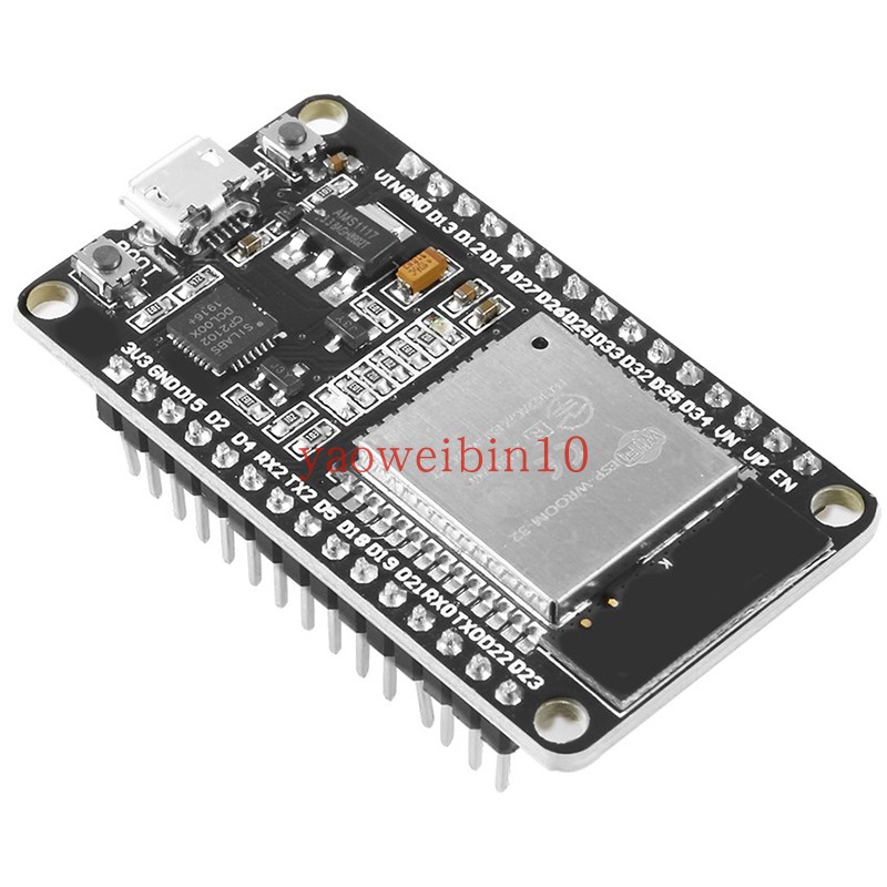 NODEMCU ESP32 development board welding pin WIFI Bluetooth IoT IoT smart home ESpWROOM32