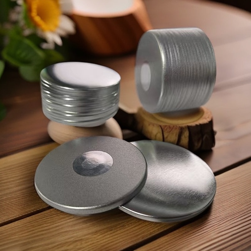 58mm Strong Magnetic Fridge Magnets DIY Soft Magnetic Fridge Magnet Materials Badge Machine Tinplate Materials Bar Magnets