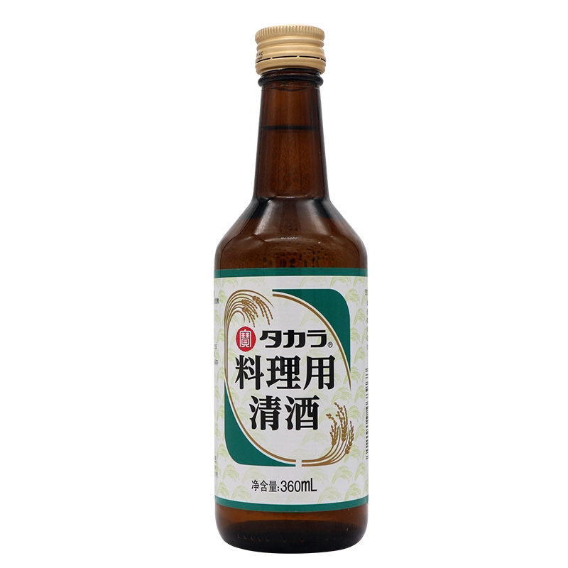 宝酒料理清酒日本料理调料日式料酒 烹调酒 日本料理用清酒360ml