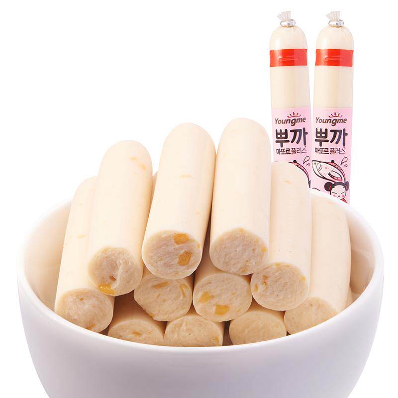Laiyifen officially recommends 2 pieces of cheese cod sausage, fish sausage, cod meat, Korean imported snacks, Laiyifen