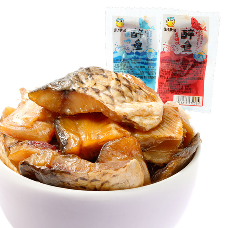 Coming to Iportions Drunk 250g Spiced Spicy Fish Seafood Net Red Snacks Casual Net Red Snacks Eat Ready-to-eat