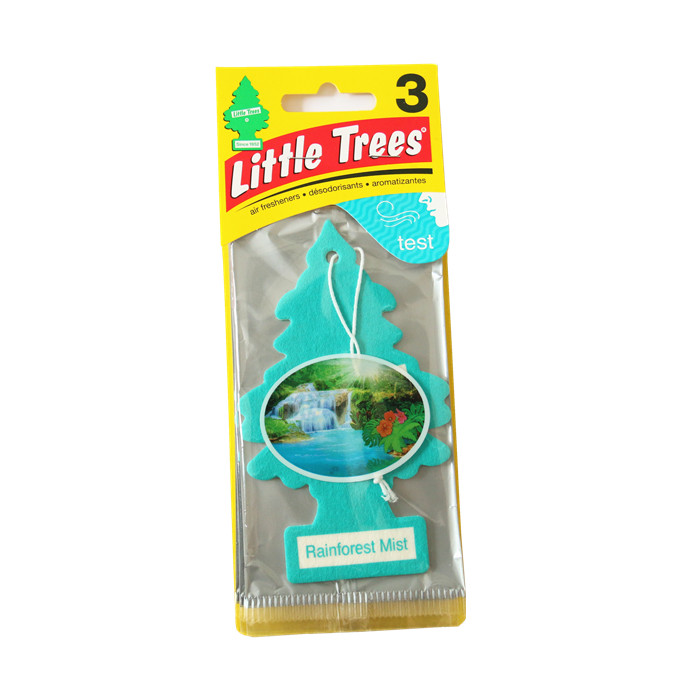 American imports little Trees Rainforest Mist car incense chips tropical rainforest flavor