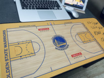 18 Warriors championship full-team signature Mouse mat NBA fan gift student game oversized mouse table mat