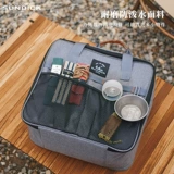 Сумка для пикника для кемпинга, сумка для хранения, портативная посуда, картхолдер, система хранения, защита от столкновений