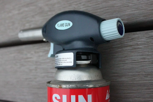 На открытом воздухе с высокой температурой огнеупорной портативной выпечки огнеупорной пистолет точечная карта