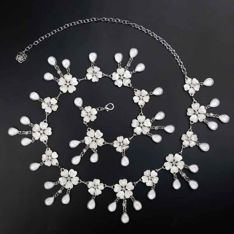 Belly dance practice 2022 new waist chain dance Plum Blossom Drilling Chain Watches accessories Oriental dance Waist Accessories