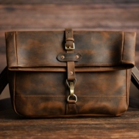 Retro Coffee Color Crazy Horse Peel отвечает царапинам