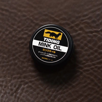 Mink oil leather care oil, cowhide bag and shoe cleaning and maintenance oil, handmade leather goods, vegetable-tanned leather care, colorless mink oil