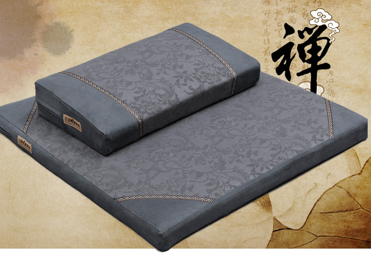 Dày bông jacquard thiền chánh niệm đệm chơi mat thờ phượng Đức Phật thiền đệm pad nhà Baichan cúi đệm pad - Ghế đệm / đệm Sofa đệm da cho ghế gỗ