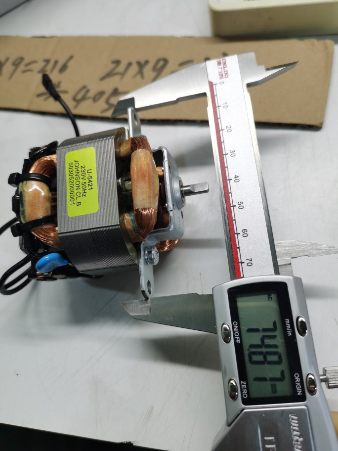 Brand Full Copper Hair Dryer Motor 5421 flat straight motor Soybean Milk Machine Motor 230V 50HZ