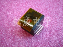 Imported RJ45 net port seat SMT upright post 8P8C 180 degrees full plastic