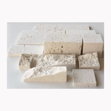 Брендовые бежевые натуральные мраморные серьги, аксессуар, ожерелье