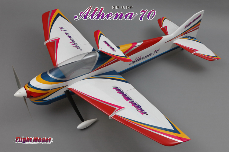 Flying Athena 70-Level Air Plane F3A Stunt Plane American Skin Model Airplane Remote Control Airplane