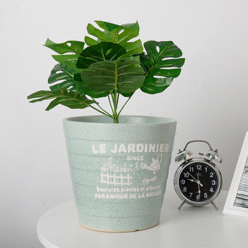 European contracted flowerpot ceramic floor balcony extra large sitting room desktop other tiger orchid basin wholesale package mail