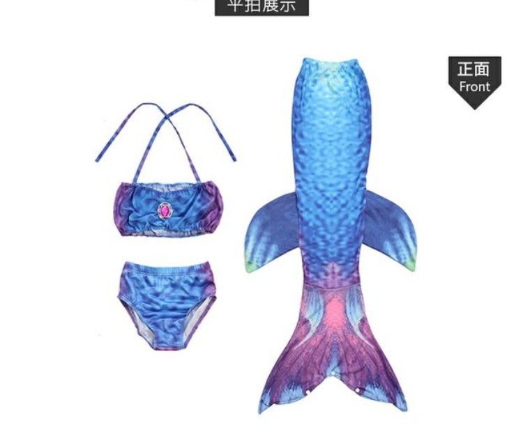 Đồ bơi mới cho bé 2018 cho bé gái mùa hè Đồ bơi nàng tiên cá trình diễn bãi biển chia bé gái bikini spa đồ bơi cho bé trai 1 tuổi