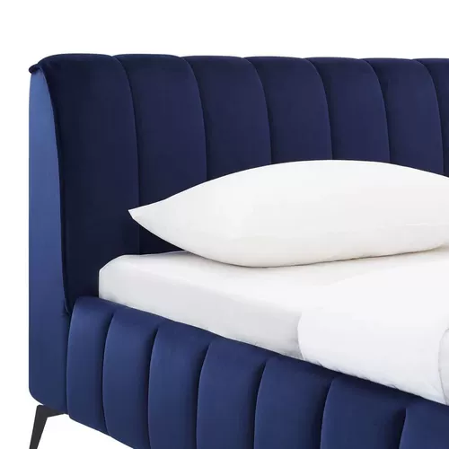 Скандинавский простой дизайн, минималистичный дизайн, тканевая кровать для главной спальни, большая кровать, двуспальная кровать, интернет, свет знаменитостей, роскошная свадебная кровать