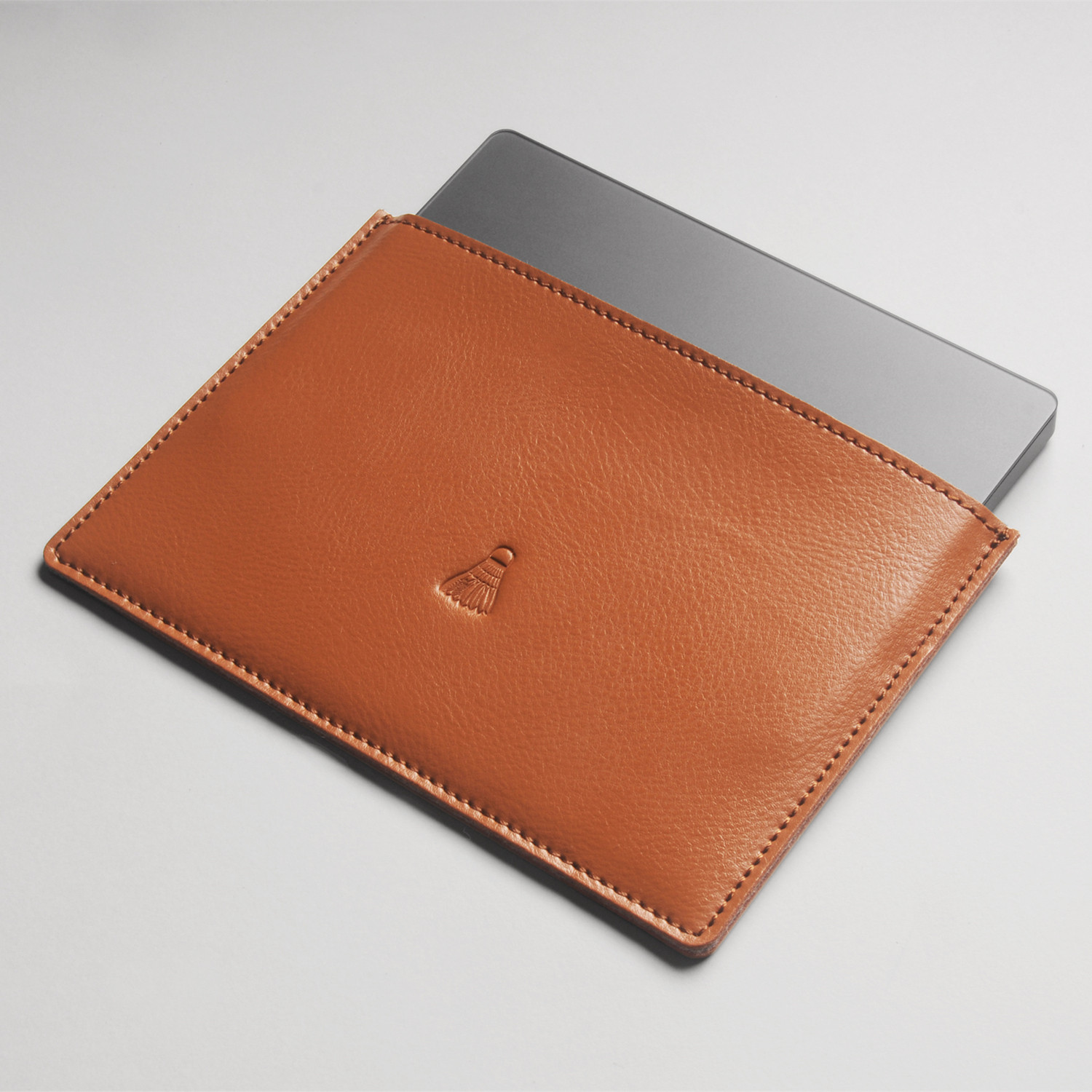 Apple panacea leather jacket touch pad with inexpliccapable control touch pad two generations of genuine leather cow leather straight insertion protective sleeve