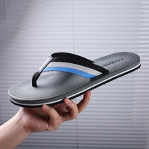 Slipper Men Summer 2021 Summer New Flip-flops Joker Korean Fashion Men Outdoor Anti-Slip Beach Sand Slipper