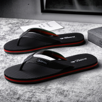 Flip-flops men summer 2021 new fashion wear mens non-slip tide outdoor Korean version of the beach foot sandals