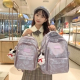 Школьный рюкзак, сумка через плечо, высококачественная сумка для путешествий для выхода на улицу для отдыха, для средней школы, простой и элегантный дизайн