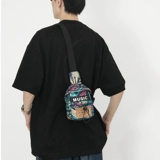 Летняя нагрудная сумка, спортивная сумка на одно плечо для отдыха, японский рюкзак, брендовая маленькая сумка через плечо