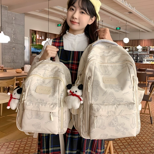 Школьный рюкзак, сумка через плечо, высококачественная сумка для путешествий для выхода на улицу для отдыха, для средней школы, простой и элегантный дизайн