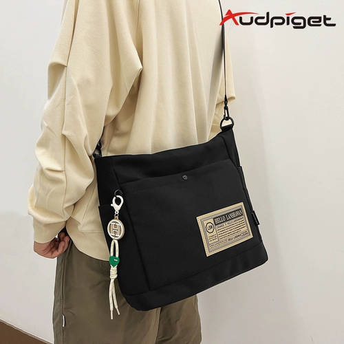 Сумка на одно плечо, рюкзак, сумка через плечо для мальчиков, ранец, льняная сумка, подходит для подростков, для средней школы